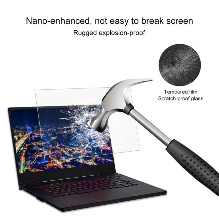 ฟิล์มป้องกันหน้าจอแล็ปท็อป HD กระจกนิรภัย, For ASUS ROG Strix G 15.6 inch, For ASUS ROG Strix Hero II 15.6 inch, For ASUS ROG ZEPHYRUS (GX501) 15.6 inch, For ASUS ROG ZEPHYRUS (M15) 15.6 inch, For ASUS ROG Zephyrus M (GM501) 15.6 inch                  ...