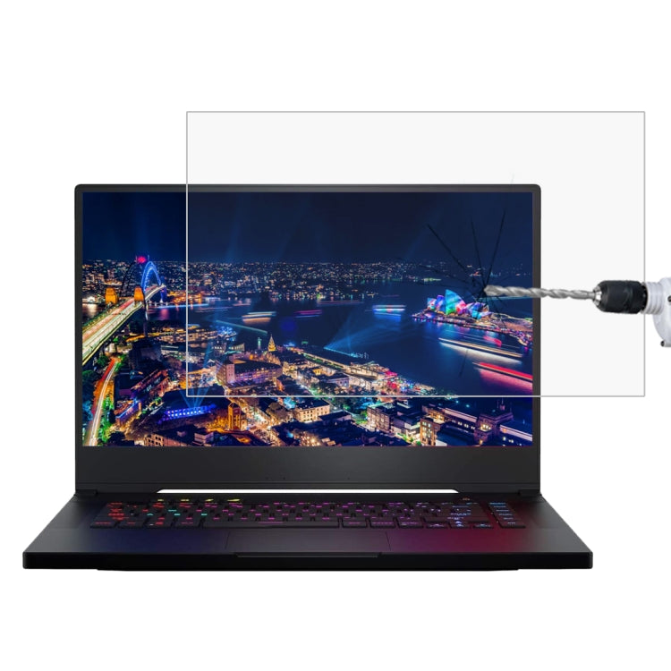 ฟิล์มป้องกันหน้าจอแล็ปท็อป HD กระจกนิรภัย, For ASUS ROG Strix G 15.6 inch, For ASUS ROG Strix Hero II 15.6 inch, For ASUS ROG ZEPHYRUS (GX501) 15.6 inch, For ASUS ROG ZEPHYRUS (M15) 15.6 inch, For ASUS ROG Zephyrus M (GM501) 15.6 inch                  ...