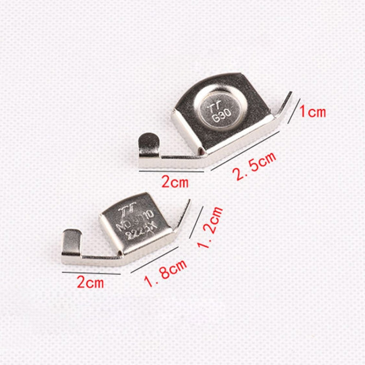 5 PCS Magnetic Seam Guide Press Feet Sewing Machines DIY Crafts Foot Parts Household Tools Accessories, 3 x 10cm, 5 x 10cm, 6 x 10cm