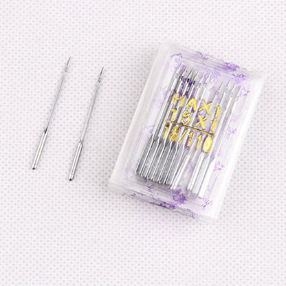 10 แพ็ค Flying Tiger HAX1 เข็มจักรเย็บผ้าอเนกประสงค์ในครัวเรือนสไตล์วินเทจ, HAx1 9#, HAx1 11#, HAx1 12#, HAx1 14#, HAx1 16#, HAx1 18#