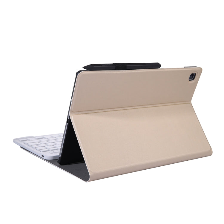 A610 สำหรับ Galaxy Tab S6 Lite 10.4 P610 / P615 (2020) เคสคีย์บอร์ดบลูทูธพร้อมขาตั้งและแถบยางยืด, For Galaxy Tab S6 Lite 10.4 P610