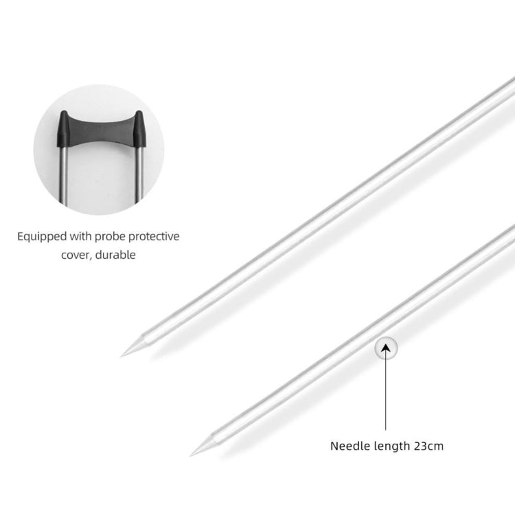 BENETECH GM650A เครื่องวัดความชื้นเมล็ดพืช ไม่รวมแบตเตอรี่, 30cm
