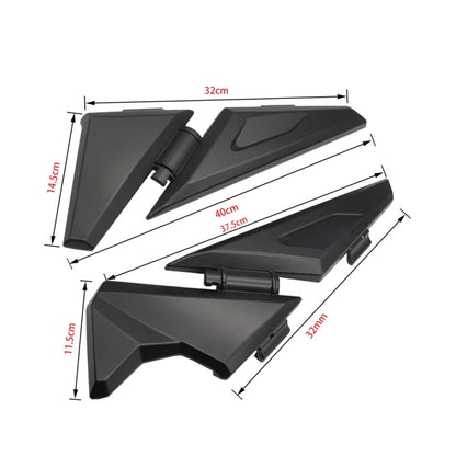 สำหรับ BMW R1250GS R1200GS ADV M-L040 รถจักรยานยนต์ซ้ายและขวาแผงด้านข้างกรอบ Protector, Side Panel Frame Protector