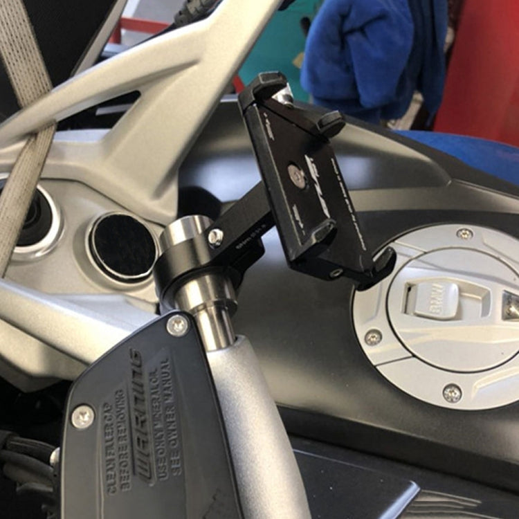 สำหรับ BMW K1600GT R1200RT M-L012 1 คู่รถจักรยานยนต์ Extension Bar โทรศัพท์ผู้ถือนำทาง, For BMW K1600GTR / 1200RT