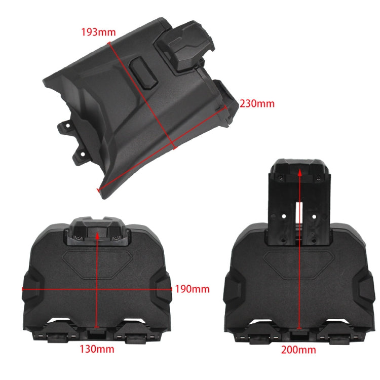 สำหรับ Can Am Maverick X3 2017-2022 ATV อิเล็กทรอนิกส์อุปกรณ์แท็บเล็ตผู้ถือโทรศัพท์, For Can Am Maverick X3 2017-2022
