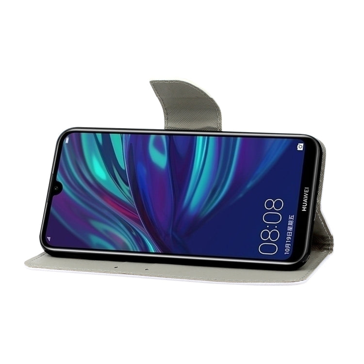 ซองหนังพลิกแนวนอนสีพร้อมตัวยึดและช่องเสียบการ์ดและกระเป๋าสตางค์, For Huawei Enjoy 9, For Huawei Enjoy 10S, For Huawei Honor 9A
