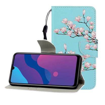 ซองหนังพลิกแนวนอนสีพร้อมตัวยึดและช่องเสียบการ์ดและกระเป๋าสตางค์, For Huawei Enjoy 9, For Huawei Enjoy 10S, For Huawei Honor 9A