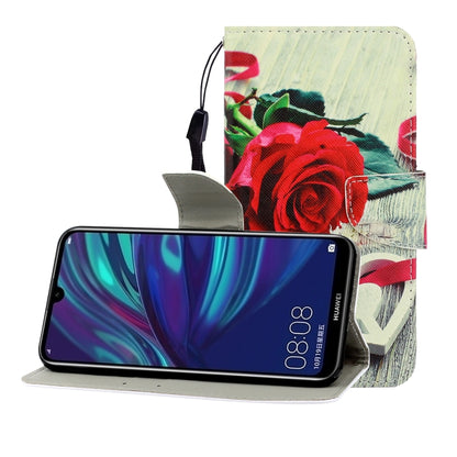 ซองหนังพลิกแนวนอนสีพร้อมตัวยึดและช่องเสียบการ์ดและกระเป๋าสตางค์, For  Huawei Honor 10i / 20i, For Huawei Honor 20 / nova 5T, For Huawei Honor 30