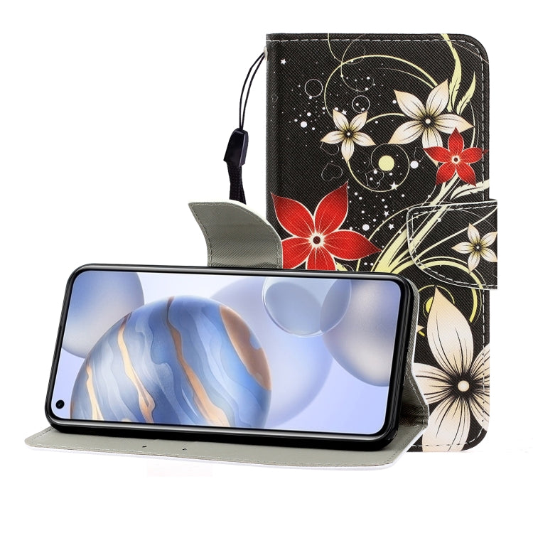 ซองหนังพลิกแนวนอนสีพร้อมตัวยึดและช่องเสียบการ์ดและกระเป๋าสตางค์, For  Huawei Honor 10i / 20i, For Huawei Honor 20 / nova 5T, For Huawei Honor 30