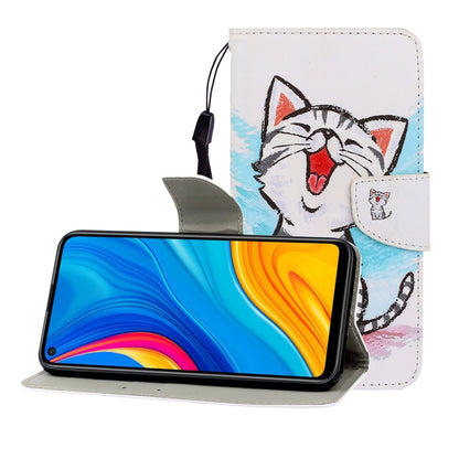 ซองหนังพลิกแนวนอนสีพร้อมตัวยึดและช่องเสียบการ์ดและกระเป๋าสตางค์, For Huawei Honor 30 Pro, For Huawei Honor Play 4T Pro, For Huawei Honor Play 3 / Enjoy 10