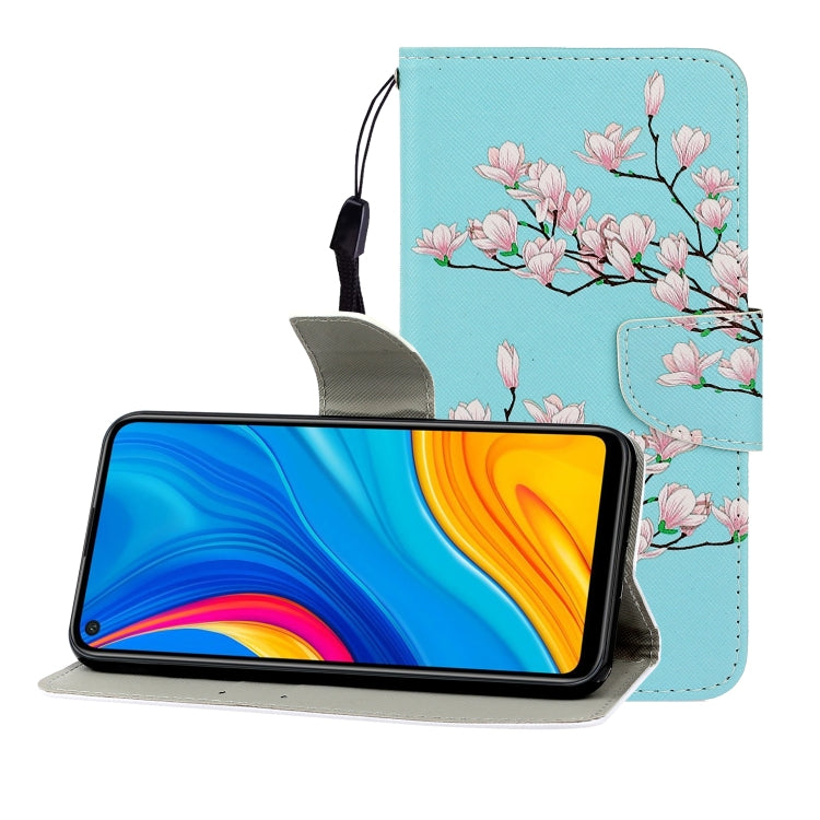 ซองหนังพลิกแนวนอนสีพร้อมตัวยึดและช่องเสียบการ์ดและกระเป๋าสตางค์, For Huawei Honor 30 Pro, For Huawei Honor Play 4T Pro, For Huawei Honor Play 3 / Enjoy 10
