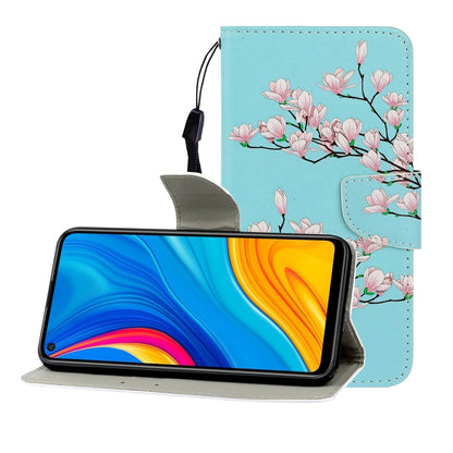ซองหนังพลิกแนวนอนสีพร้อมตัวยึดและช่องเสียบการ์ดและกระเป๋าสตางค์, For Huawei Honor 30 Pro, For Huawei Honor Play 4T Pro, For Huawei Honor Play 3 / Enjoy 10