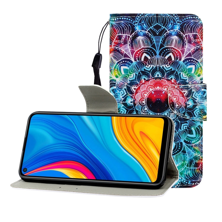 ซองหนังพลิกแนวนอนสีพร้อมตัวยึดและช่องเสียบการ์ดและกระเป๋าสตางค์, For Huawei Honor 30 Pro, For Huawei Honor Play 4T Pro, For Huawei Honor Play 3 / Enjoy 10
