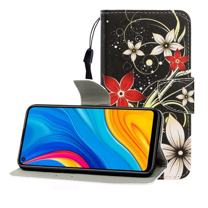 ซองหนังพลิกแนวนอนสีพร้อมตัวยึดและช่องเสียบการ์ดและกระเป๋าสตางค์, For Huawei Honor 30 Pro, For Huawei Honor Play 4T Pro, For Huawei Honor Play 3 / Enjoy 10