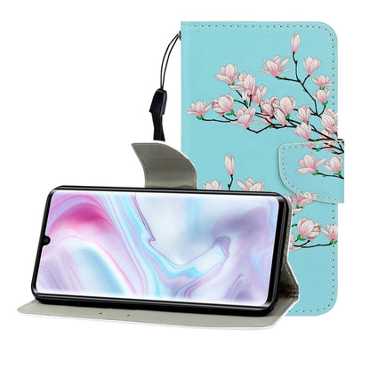 ซองหนังพลิกแนวนอนสีพร้อมตัวยึดและช่องเสียบการ์ดและกระเป๋าสตางค์, For Huawei Honor V30 / V30 Pro, For Xiaomi 10 / 10 Pro, For Xiaomi Note 10 Pro