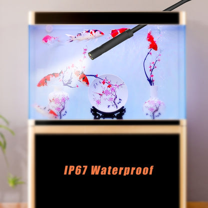 P40 กล้องเอนโดสโคปอุตสาหกรรมหน้าจอแนวตั้งแบบพกพากันน้ำแบบพกพาขนาด 8 มม. HD, 2m, 5m, 10m