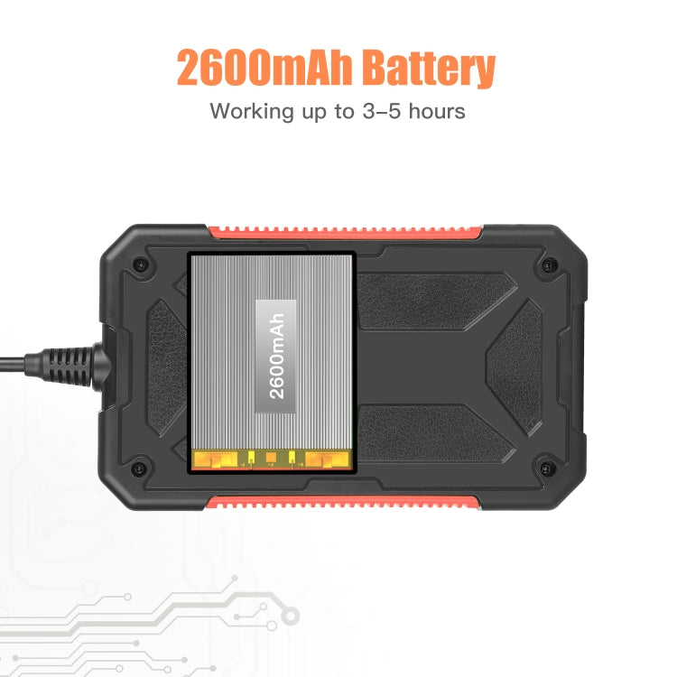 P40 กล้องเอนโดสโคปอุตสาหกรรมหน้าจอแนวตั้งแบบพกพากันน้ำแบบพกพาขนาด 8 มม. HD, 2m, 5m, 10m