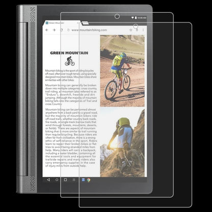 2 ชิ้นสำหรับ Lenovo Yoga Tab3 Pro-X90Y 10.1 9H 0.3 มิลลิเมตรฟิล์มกระจกนิรภัยป้องกันการระเบิด, For Lenovo Yoga Tab3 Pro-X90Y 10.1