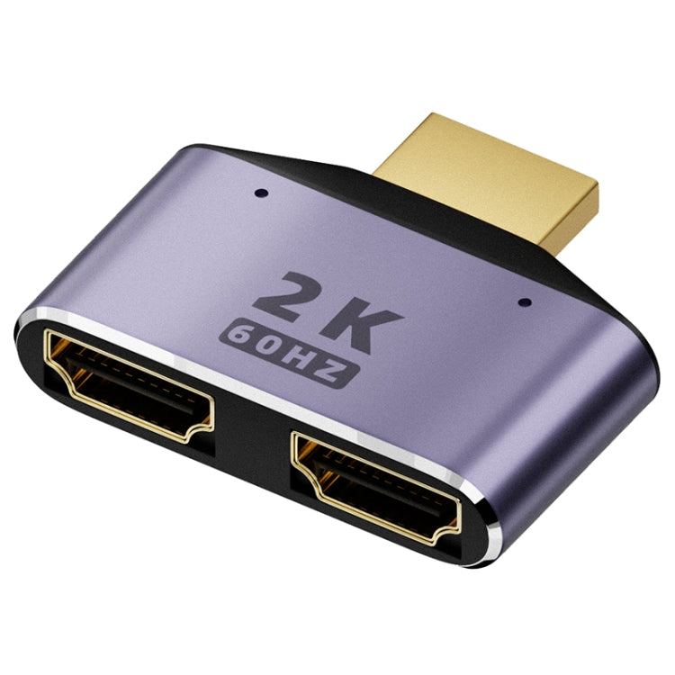 อะแดปเตอร์ HDMI 2K 60Hz 2 in 1 พร้อมไฟแสดงสถานะ