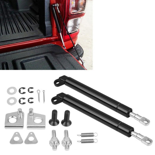 สำหรับ Ford Ranger T6 2012-2016 ลิฟท์รถบรรทุกรองรับ Struts Shocks Springs Dampers Tailgate ชาร์จ Props, For Ford Ranger T6 2012-2016