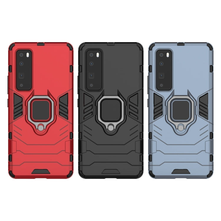 เคสกันกระแทก PC + TPU พร้อมตัวยึดแหวนแม่เหล็ก, For Huawei nova 7 Pro 5G, For Huawei nova 7 SE, For Huawei nova 7 5G