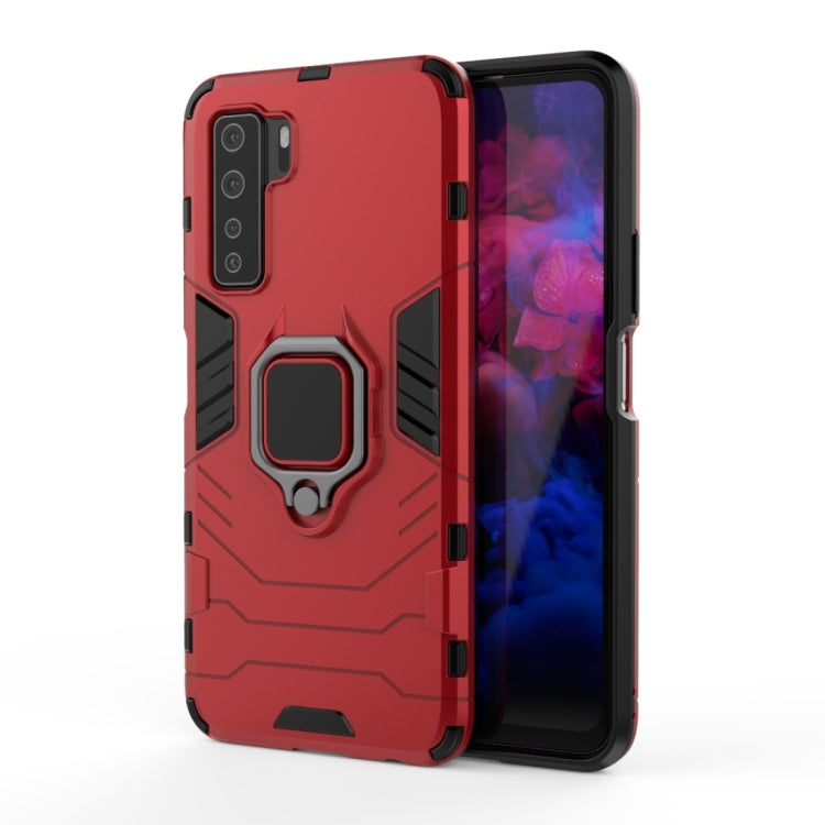 เคสกันกระแทก PC + TPU พร้อมตัวยึดแหวนแม่เหล็ก, For Huawei nova 7 Pro 5G, For Huawei nova 7 SE, For Huawei nova 7 5G