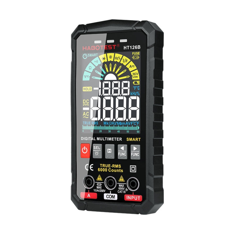HABOTEST HT126B มัลติมิเตอร์แบบดิจิตอลความแม่นยำสูง, HT126B