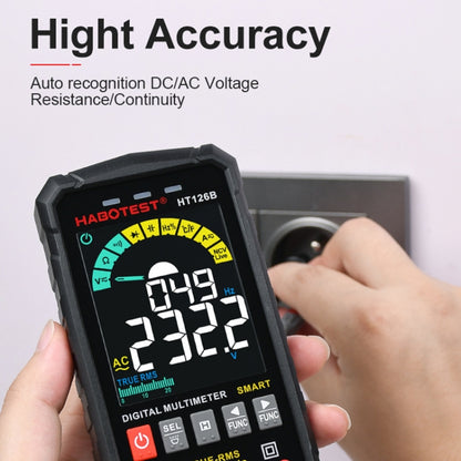 HABOTEST HT126B มัลติมิเตอร์แบบดิจิตอลความแม่นยำสูง, HT126B
