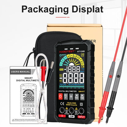 HABOTEST HT126B มัลติมิเตอร์แบบดิจิตอลความแม่นยำสูง, HT126B