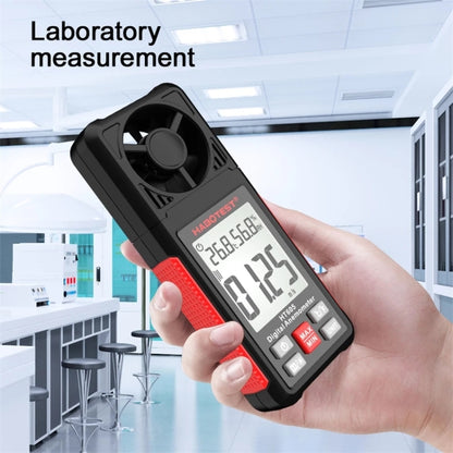 HABOTEST HT605 จอแสดงผลดิจิตอลอัจฉริยะแบบพกพาเครื่องทดสอบความเร็วลมแบบใช้มือถือ, HT605