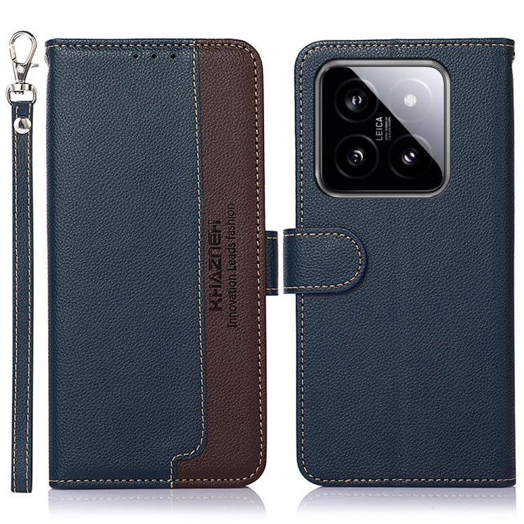 KHAZNEH เคสโทรศัพท์ RFID หนังลายลิ้นจี่, For Xiaomi Poco F6 / Redmi Turbo 3, For Xiaomi Poco F6 Pro, For Xiaomi Redmi K70 5G / K70 Pro 5G, For Xiaomi Redmi A3, For Xiaomi Redmi Note 13 Pro 4G / POCO M6 Pro 4G, For Xiaomi Redmi Note 13 4G               ...