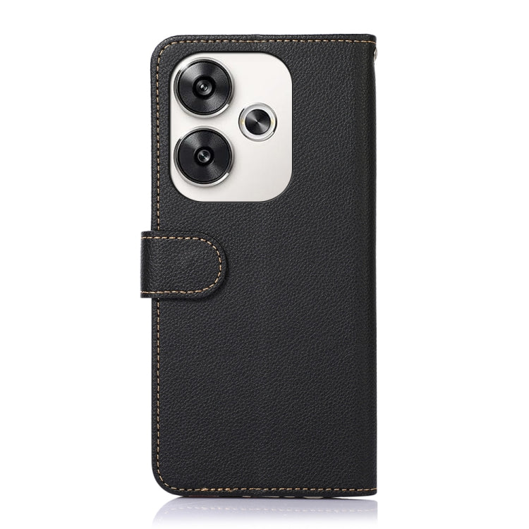 KHAZNEH เคสโทรศัพท์ RFID หนังลายลิ้นจี่, For Xiaomi Poco F6 / Redmi Turbo 3, For Xiaomi Poco F6 Pro, For Xiaomi Redmi K70 5G / K70 Pro 5G, For Xiaomi Redmi A3, For Xiaomi Redmi Note 13 Pro 4G / POCO M6 Pro 4G, For Xiaomi Redmi Note 13 4G               ...