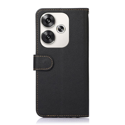 KHAZNEH เคสโทรศัพท์ RFID หนังลายลิ้นจี่, For Xiaomi Poco F6 / Redmi Turbo 3, For Xiaomi Poco F6 Pro, For Xiaomi Redmi K70 5G / K70 Pro 5G, For Xiaomi Redmi A3, For Xiaomi Redmi Note 13 Pro 4G / POCO M6 Pro 4G, For Xiaomi Redmi Note 13 4G               ...
