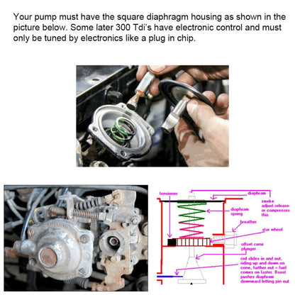 สำหรับ Land Rover Discovery Range Rover 200 300 Tdi ปรับแต่งรถการใช้ Boost Pin, BX102465