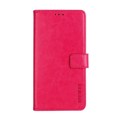 idewei Crazy Horse Texture ซองหนังพลิกแนวนอนพร้อมตัวยึดและช่องเสียบการ์ดและกระเป๋าสตางค์, For OPPO F11, For OPPO F11 Pro, For OPPO F15, For OPPO K3, For OPPO R15 Pro, For OPPO A7X