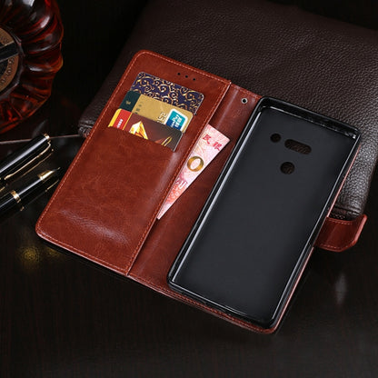 idewei Crazy Horse Texture ซองหนังพลิกแนวนอนพร้อมตัวยึดและช่องเสียบการ์ดและกระเป๋าสตางค์, For LG G8 ThinQ, For LG K20 (2019), For LG K40S, For LG K50S, For LG Stylo 5, For LG X power2