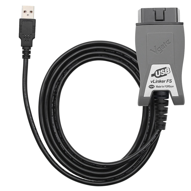 Vgate Vlinker FS ELM327 USB OBD2 เครื่องมือวินิจฉัยรถยนต์, Vlinker FS