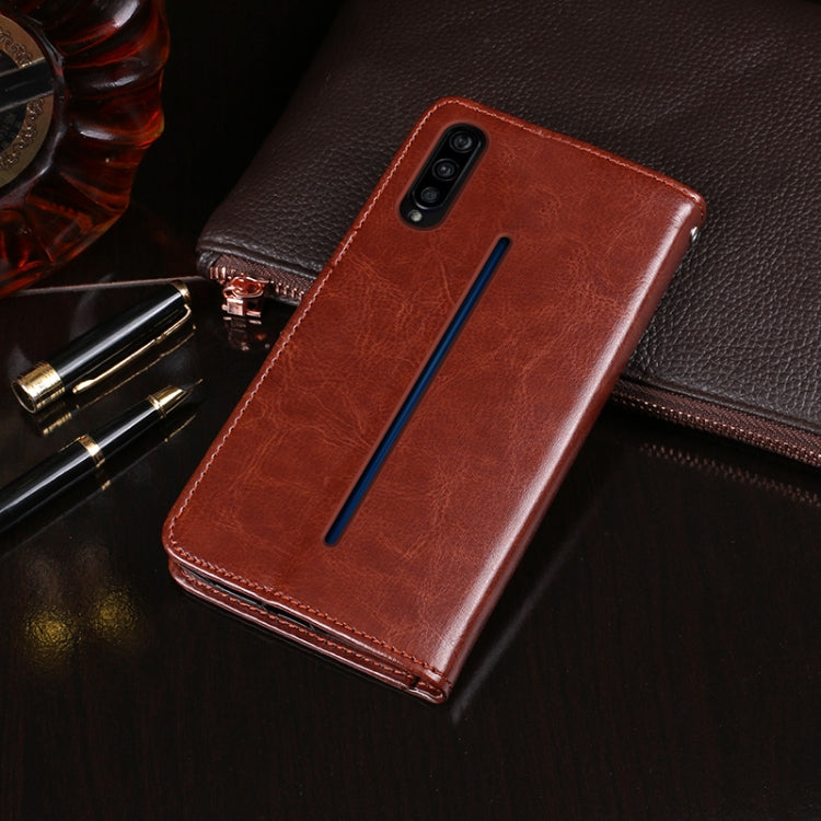 idewei Crazy Horse Texture ซองหนังพลิกแนวนอนพร้อมตัวยึดและช่องเสียบการ์ดและกระเป๋าสตางค์, For Vivo IQOO, For Vivo iQOO Pro 5G, For Vivo NEX 3 5G, For Vivo S5, For Vivo V9, For Vivo V11i