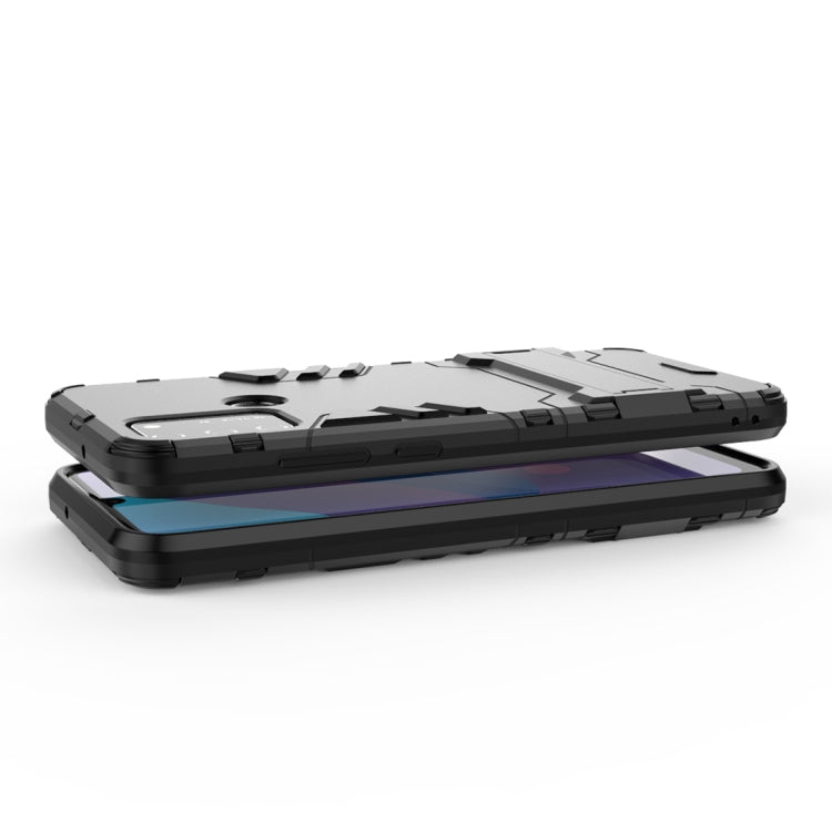 เคสป้องกันการตก PC + TPU พร้อมตัวยึดที่มองไม่เห็น, For Huawei Honor 9A, For Huawei Honor Play 4T Pro