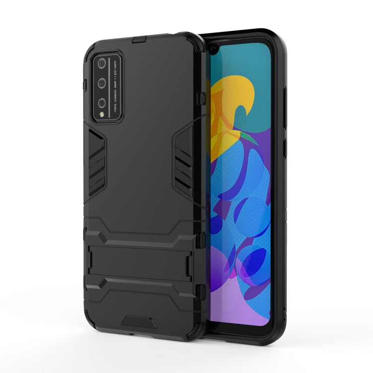 เคสป้องกันการตก PC + TPU พร้อมตัวยึดที่มองไม่เห็น, For Huawei Honor 9A, For Huawei Honor Play 4T Pro