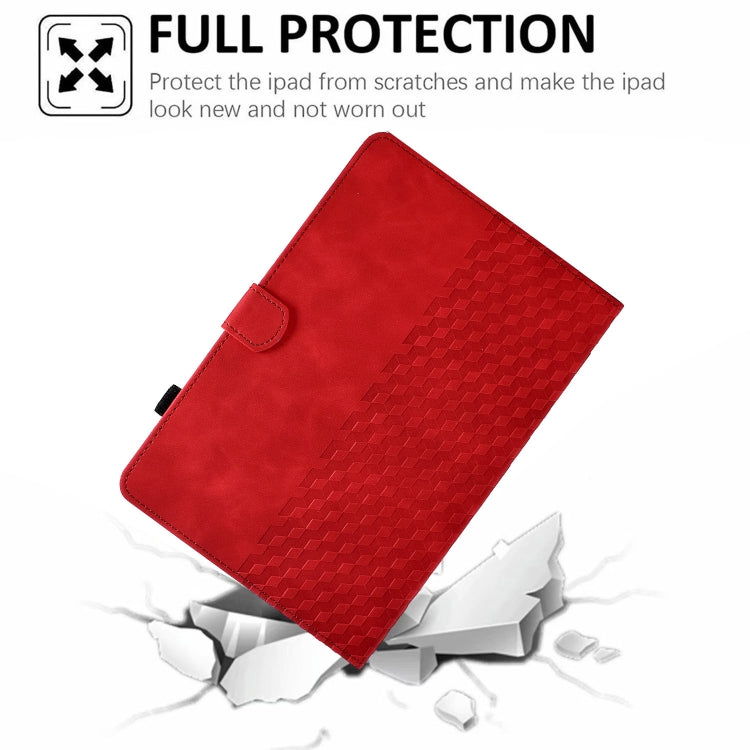 สำหรับ iPad mini 5/4/3/2/1 Rhombus นูนหนังสมาร์ทแท็บเล็ตกรณี, For iPad mini 5 / 4 / 3 / 2 / 1