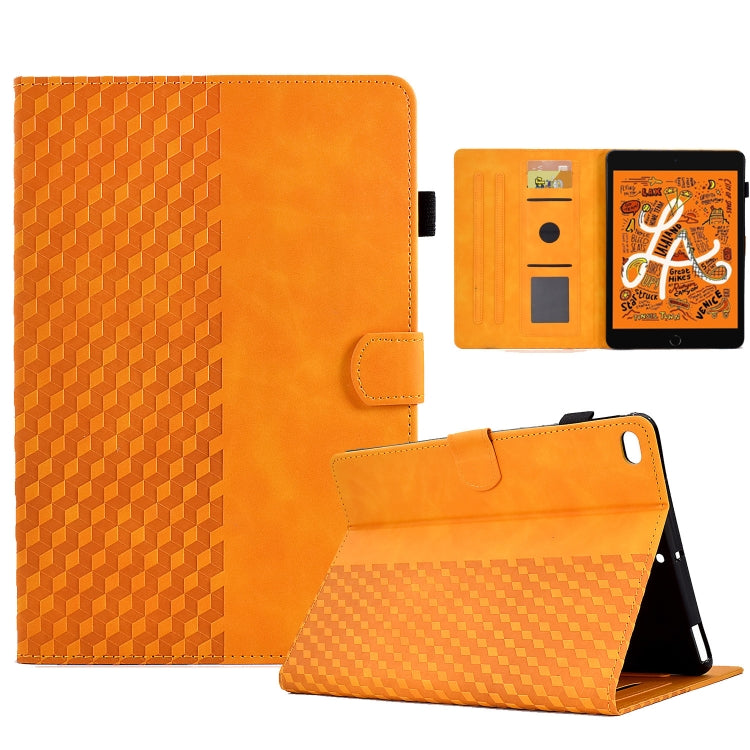 สำหรับ iPad mini 5/4/3/2/1 Rhombus นูนหนังสมาร์ทแท็บเล็ตกรณี, For iPad mini 5 / 4 / 3 / 2 / 1