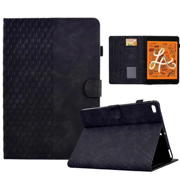 สำหรับ iPad mini 5/4/3/2/1 Rhombus นูนหนังสมาร์ทแท็บเล็ตกรณี, For iPad mini 5 / 4 / 3 / 2 / 1