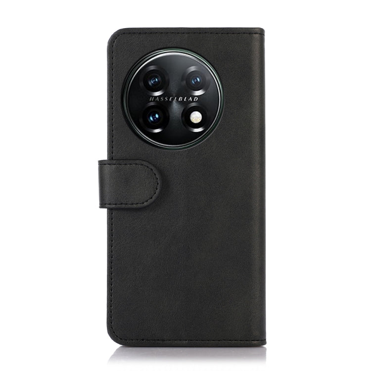 สำหรับ OnePlus 11 5G เคสโทรศัพท์หนังพลิกเนื้อวัว, For OnePlus 11 5G