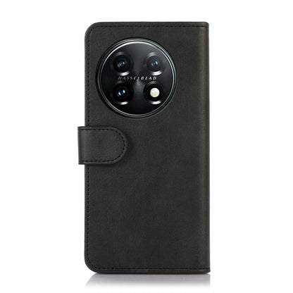 สำหรับ OnePlus 11 5G เคสโทรศัพท์หนังพลิกเนื้อวัว, For OnePlus 11 5G