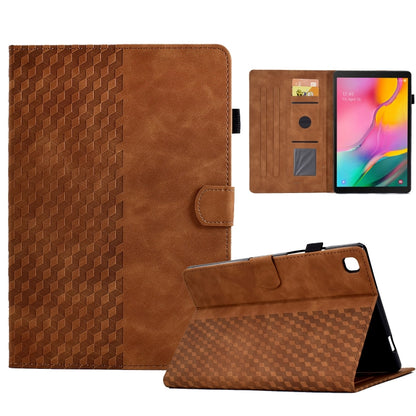 สำหรับซัมซุงกาแล็กซีแท็บ A 10.1 T510 / T515 2019 Rhombus เคสแท็บเล็ตหนังนูน, For Samsung Galaxy Tab A 10.1 T510 / T515 2019
