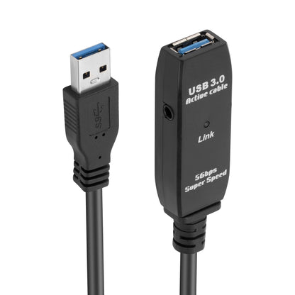 USB 3.0 สายต่อขยายข้อมูลซิงค์ข้อมูลชายกับหญิงความเร็วสูง ความยาว: 5 ม, 5m