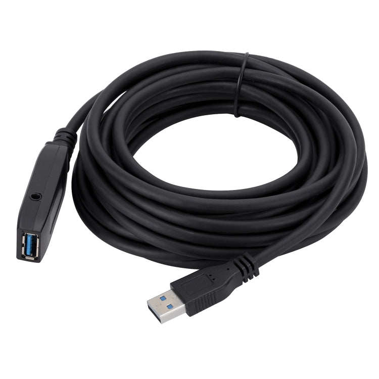 USB 3.0 สายต่อขยายข้อมูลซิงค์ข้อมูลชายกับหญิงความเร็วสูง ความยาว: 10 ม, 10m