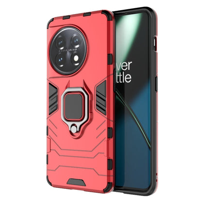 สำหรับ OnePlus 11 5G ที่วางแหวนแม่เหล็ก PC + เคสโทรศัพท์ TPU, For OnePlus 11 5G