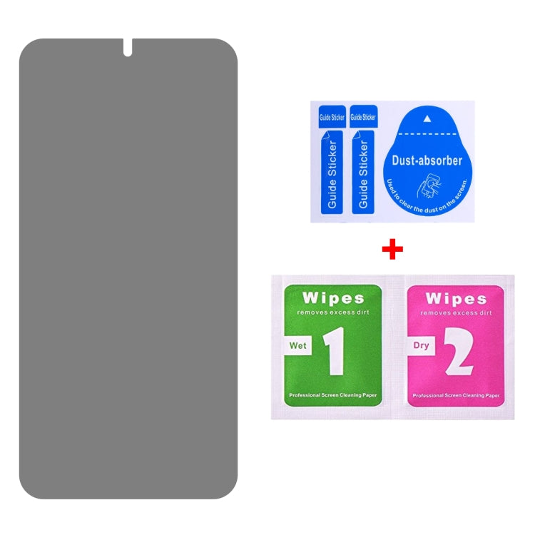 สำหรับ Samsung Galaxy S23 5G ฟิล์มกระจกนิรภัยความเป็นส่วนตัวพื้นผิวเรียบรองรับการปลดล็อคลายนิ้วมือ, For Samsung Galaxy S23 5G(1pc)